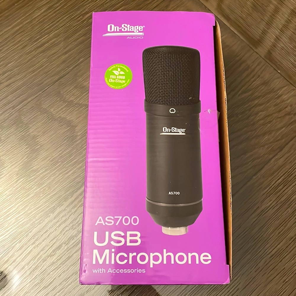 NEW AS700 USB Microphone with Accessories